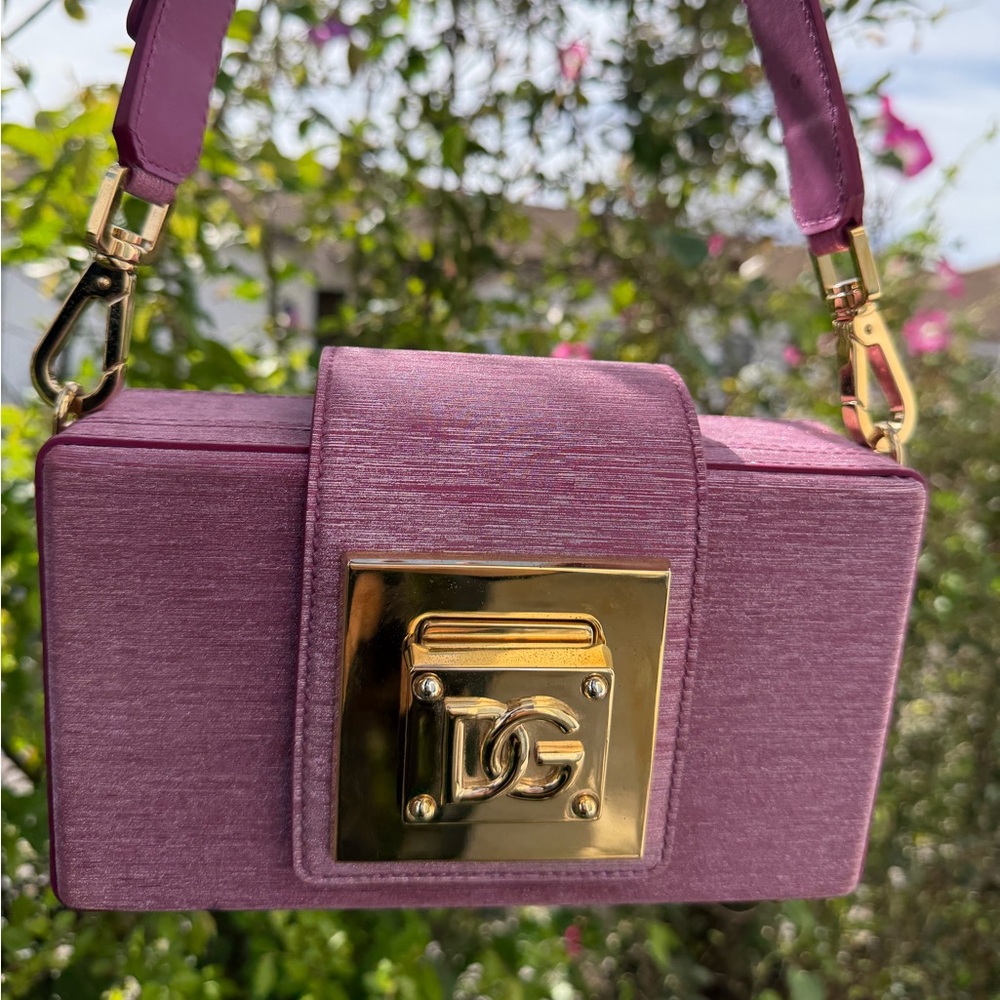 Dolce and Gabbana Pink and Gold Bag - Picture 3 of 13
